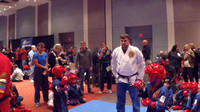 Liam Wins First Round Sparring